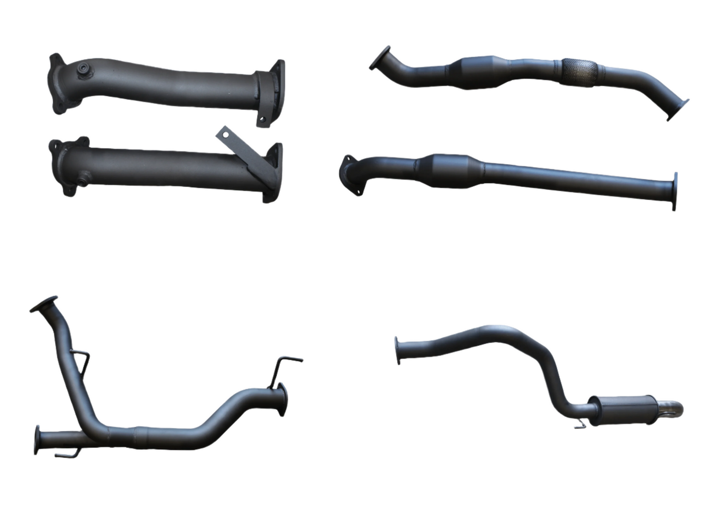 Manta | 2.5″ Dual into 3″ Turbo Back with Cats with Rear Muffler & Dump Tip | Toyota Landcruiser VDJ200 2007–2015