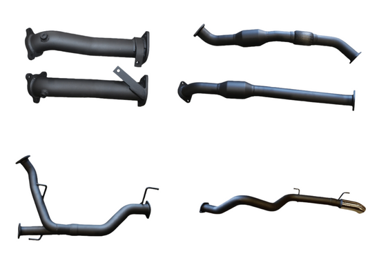 Manta | 2.5″ Dual into 3″ Turbo Back with Cats, No Mufflers & Dump Tip | Toyota Landcruiser VDJ200 2007–2015