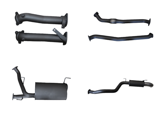 Manta | 2.5″ Dual into 3″ Turbo Back without Cats with Muffler & Dump Tip | Toyota Landcruiser VDJ200 2007–2015