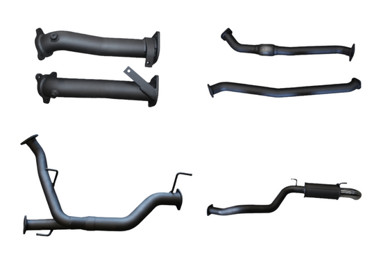 Manta | 2.5″ Dual into 3″ Turbo Back without Cats with Rear Muffler & Dump Tip | Toyota Landcruiser VDJ200 2007–2015