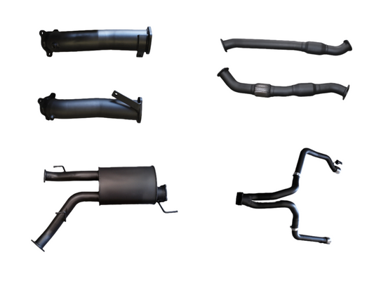 Manta | 3″ Turbo Back with Cats & Muffler, Dual Exit L&R | Toyota Landcruiser VDJ200 4.5L V8 Diesel Wagon 2007–2015