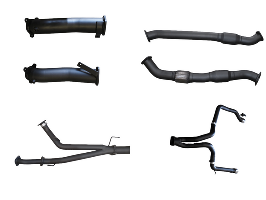 Manta | 3″ Turbo Back with Cats, No Muffler, Dual Exit L&R | Toyota Landcruiser VDJ200 4.5L V8 Diesel Wagon 2007–2015