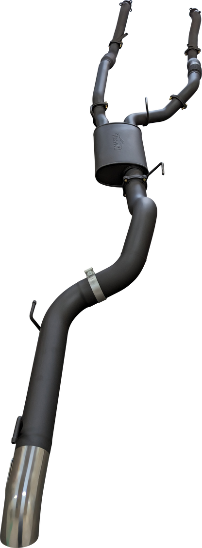Manta | 3″ Turbo Back with Cats & Muffler, 4″ Exit | Toyota Landcruiser VDJ200 4.5L V8 Diesel Wagon 2007–2015