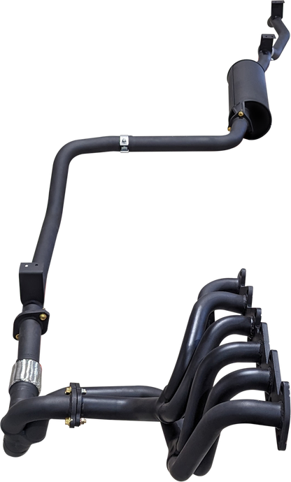 Manta | 2.5″ Full Exhaust System with Extractors | Toyota Landcruiser HZJ75 & HZJ78 4.2L Diesel Ute & Troop Carrier 1990–2006
