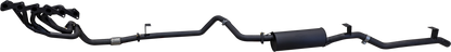 Manta | 2.5″ Full Exhaust System with Extractors | Toyota Landcruiser HZJ75 & HZJ78 4.2L Diesel Ute & Troop Carrier 1990–2006