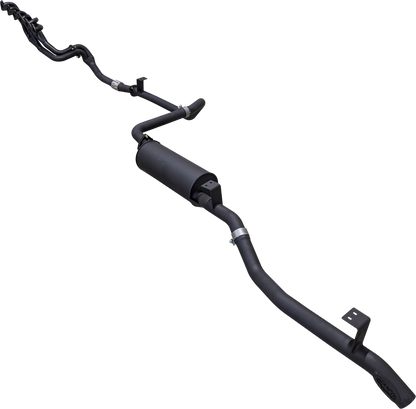 Manta | 2.5″ Full Exhaust System with Extractors | Toyota Landcruiser HZJ75 & HZJ78 4.2L Diesel Ute & Troop Carrier 1990–2006