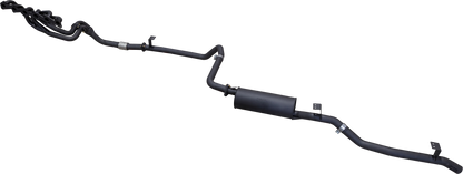Manta | 2.5″ Full Exhaust System with Extractors | Toyota Landcruiser HZJ75 & HZJ78 4.2L Diesel Ute & Troop Carrier 1990–2006