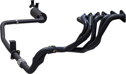 Manta | 2.5″ Full Exhaust System with Extractors | Toyota Landcruiser HZJ75 & HZJ78 4.2L Diesel Ute & Troop Carrier 1990–2006