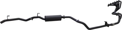 Manta | 2.5″ Full Exhaust System with Extractors | Toyota Landcruiser HZJ75 & HZJ78 4.2L Diesel Ute & Troop Carrier 1990–2006