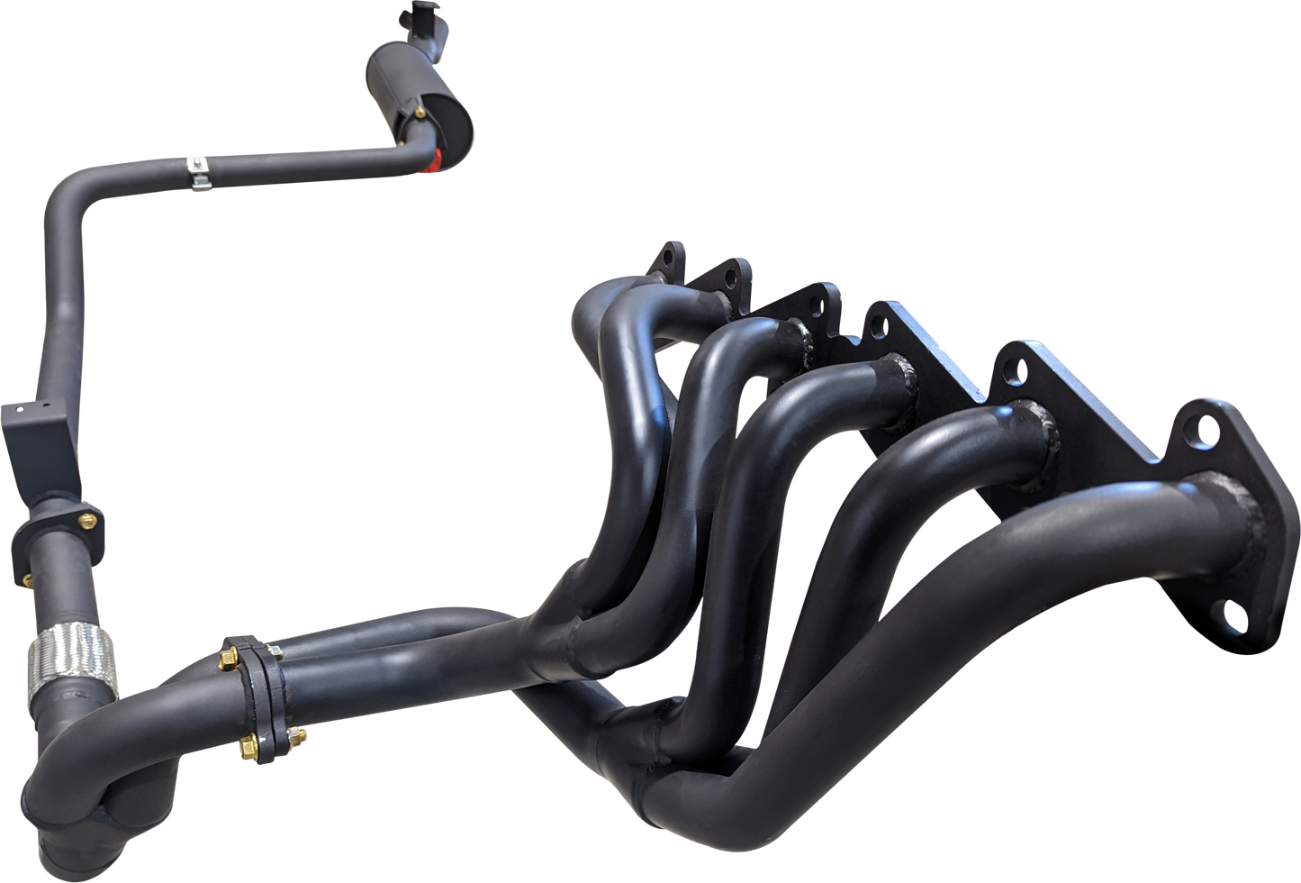 Manta | 2.5″ Full Exhaust System with Extractors | Toyota Landcruiser HZJ75 & HZJ78 4.2L Diesel Ute & Troop Carrier 1990–2006