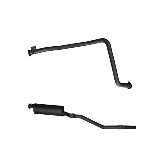 Manta | 2.5″ From Extractors Back Exhaust | Toyota Landcruiser HZJ79 4.2L 1HZ Diesel Ute 1999–2006
