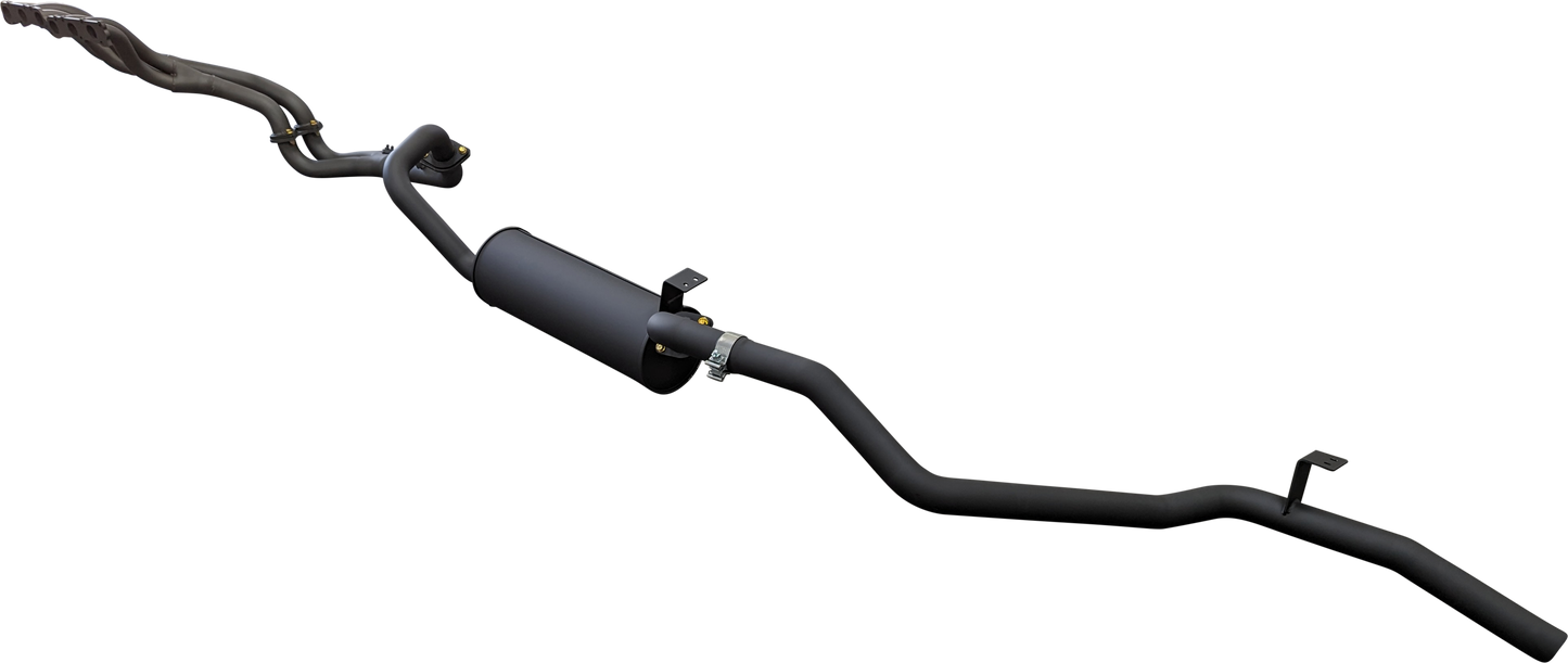 Manta | Extractors & 2.5″ Full Exhaust System (Mandrel Bend) | Toyota Landcruiser FZJ80 4.5L Petrol Wagon 1992–1997