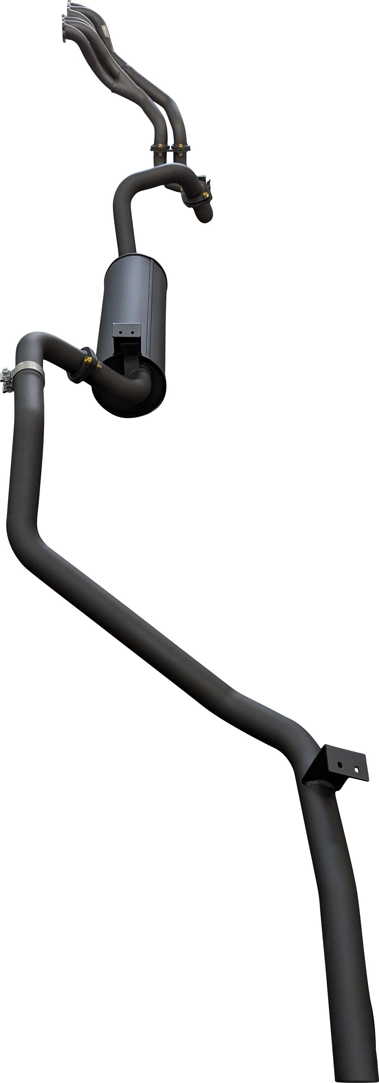 Manta | Extractors & 2.5″ Full Exhaust System (Mandrel Bend) | Toyota Landcruiser FZJ80 4.5L Petrol Wagon 1992–1997