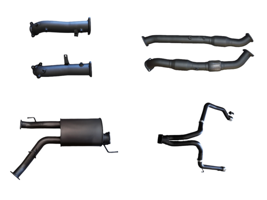 Manta | Twin 3″ Turbo Back Exhaust System with Cats & Muffler | Toyota Landcruiser VDJ200 4.5L V8 Wagon 2015–2021
