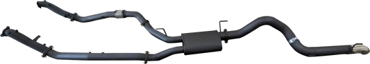 Manta | 3″ Dual Turbo Back without Cats with Muffler 4″ Tailpipe | Toyota Landcruiser VDJ200 4.5L V8 Diesel 2015–2021