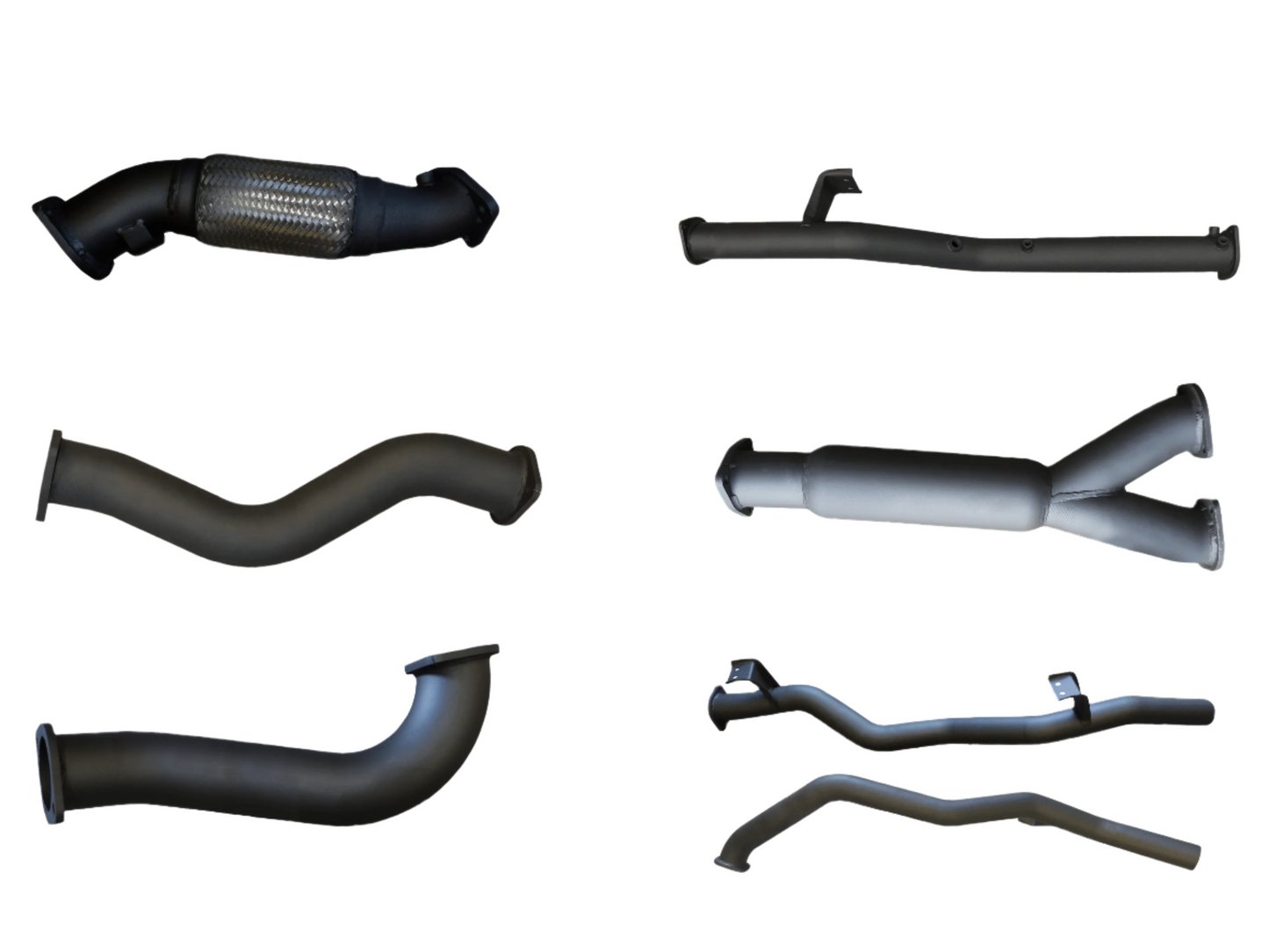 Manta | Dual 3″ Turbo Back Exhaust Without Cat WOM | Toyota Landcruiser VDJ79 V8 Ute 2016–2025 (DPF Models)