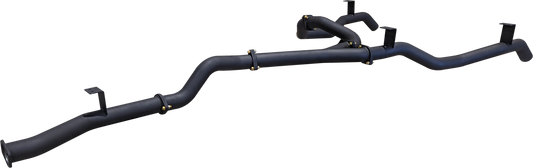 Manta | Dual 3in DPF Back Exhaust System | Toyota Landcruiser VDJ79 V8 Ute 2016–2025