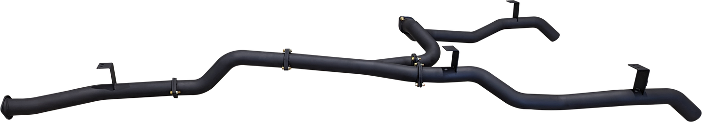 Manta | Dual 3in DPF Back Exhaust System | Toyota Landcruiser VDJ79 V8 Ute 2016–2025