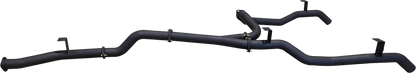 Manta | Dual 3in DPF Back Exhaust System | Toyota Landcruiser VDJ79 V8 Ute 2016–2025