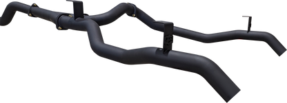 Manta | Dual 3in DPF Back Exhaust System | Toyota Landcruiser VDJ79 V8 Ute 2016–2025