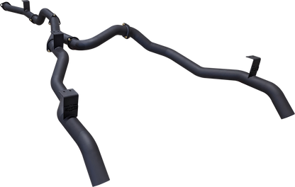 Manta | Dual 3in DPF Back Exhaust System | Toyota Landcruiser VDJ79 V8 Ute 2016–2025