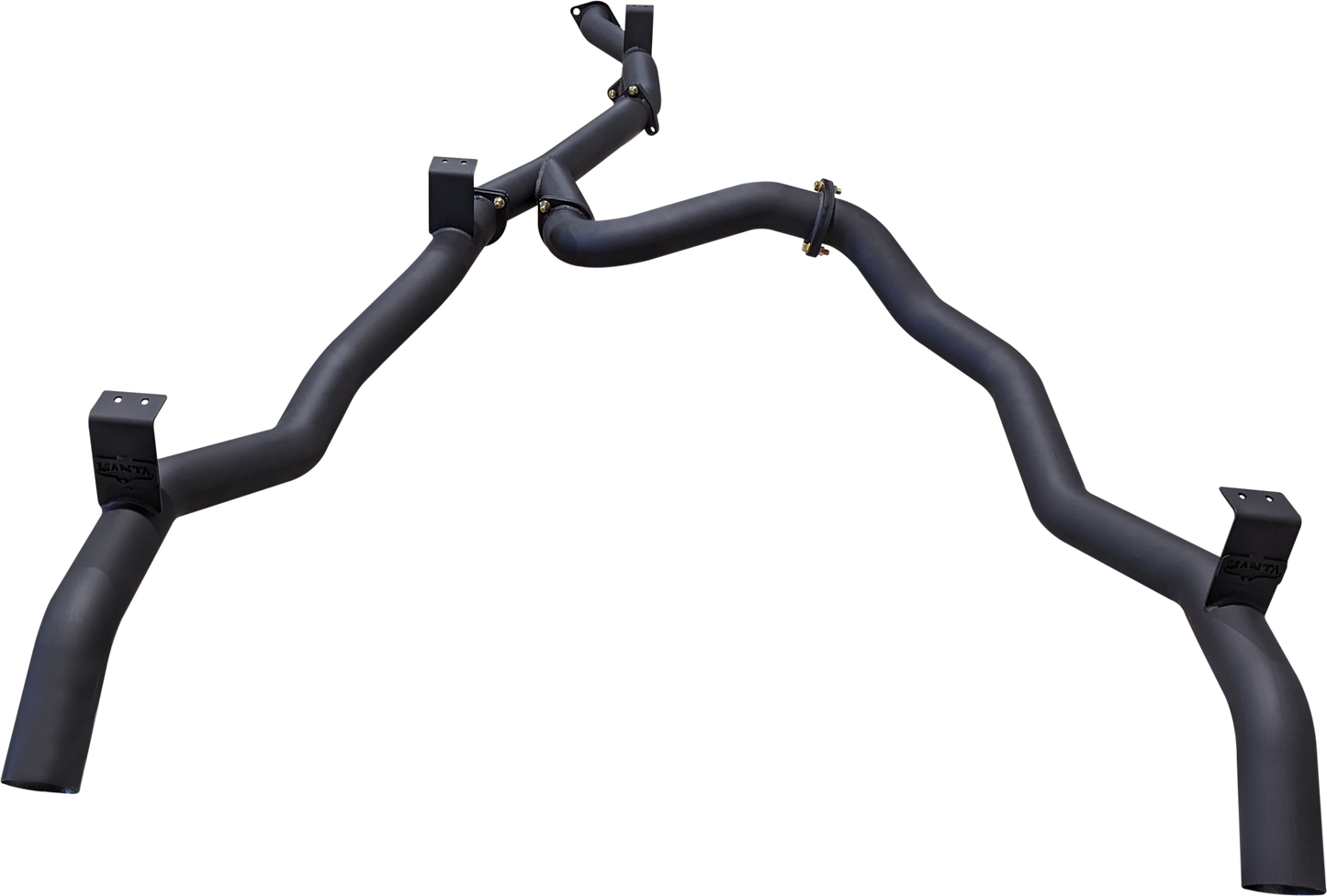 Manta | Dual 3in DPF Back Exhaust System | Toyota Landcruiser VDJ79 V8 Ute 2016–2025