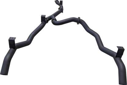 Manta | Dual 3in DPF Back Exhaust System | Toyota Landcruiser VDJ79 V8 Ute 2016–2025