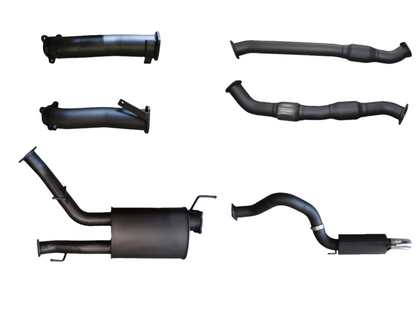 Manta | 3″ Turbo Back with Cats & Muffler, 4″ Exit | Toyota Landcruiser VDJ200 4.5L V8 Diesel Wagon 2007–2015