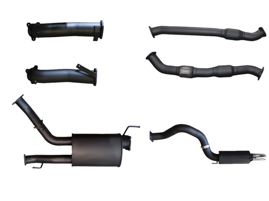 Manta | 3″ Turbo Back with Cats & Muffler, 4″ Exit | Toyota Landcruiser VDJ200 4.5L V8 Diesel Wagon 2007–2015