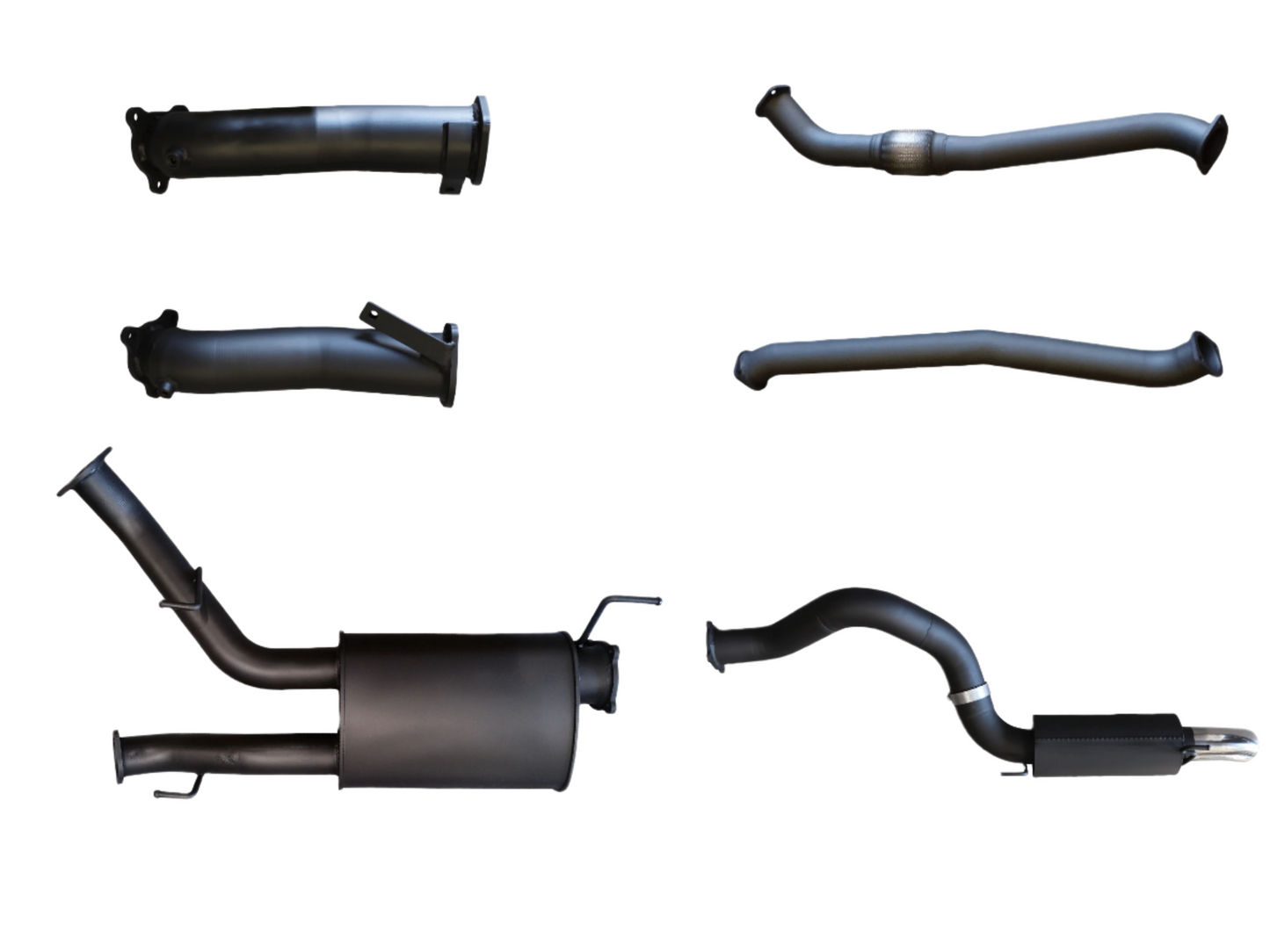 Manta | 3″ Turbo Back without Cats with Muffler, 4″ Exit | Toyota Landcruiser VDJ200 4.5L V8 Diesel Wagon 2007–2015