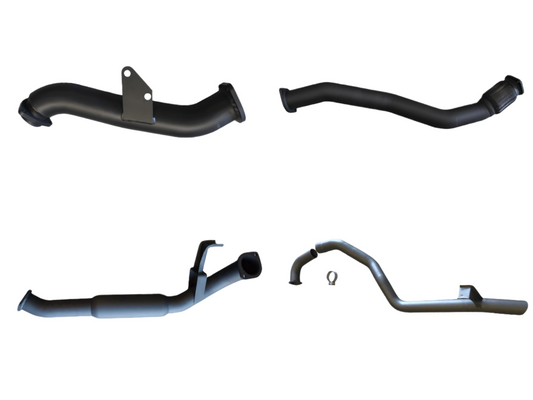 Manta | 3″ Turbo Back Exhaust with Hotdog (3-Bolt Garrett) | Toyota Landcruiser HZJ105 4.2L 1HZ Diesel Wagon 1998–2007