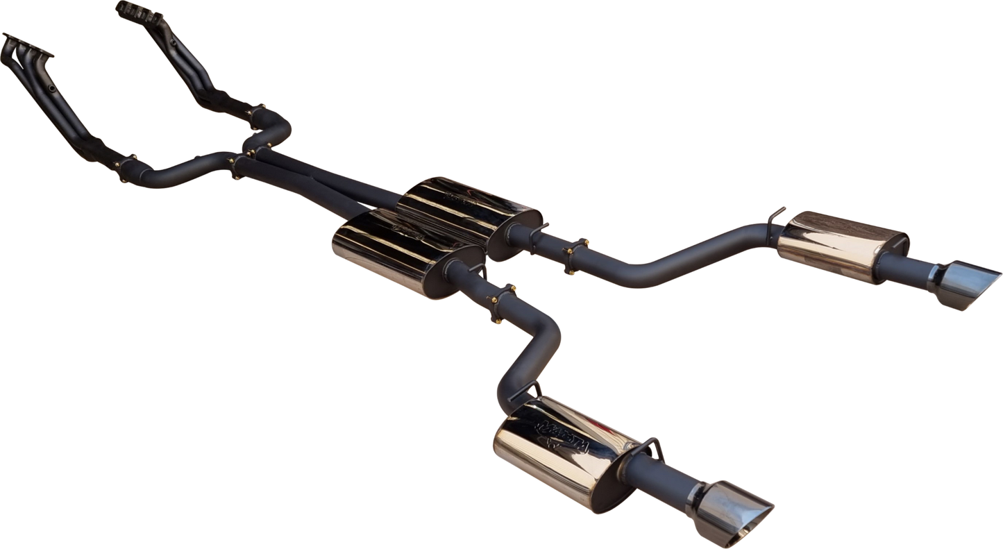 Manta | Twin 3" Full Exhaust System with 1 3/4" Headers | Chrysler 300C 5.7L / 6.1L V8 Sedan | 2005–2014