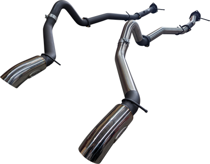 Manta | 3" DPF Back without Centre Muffler with 4" Tip | Ford Everest Next Gen T6.2 V6 3.0L Wagon 2022–2024