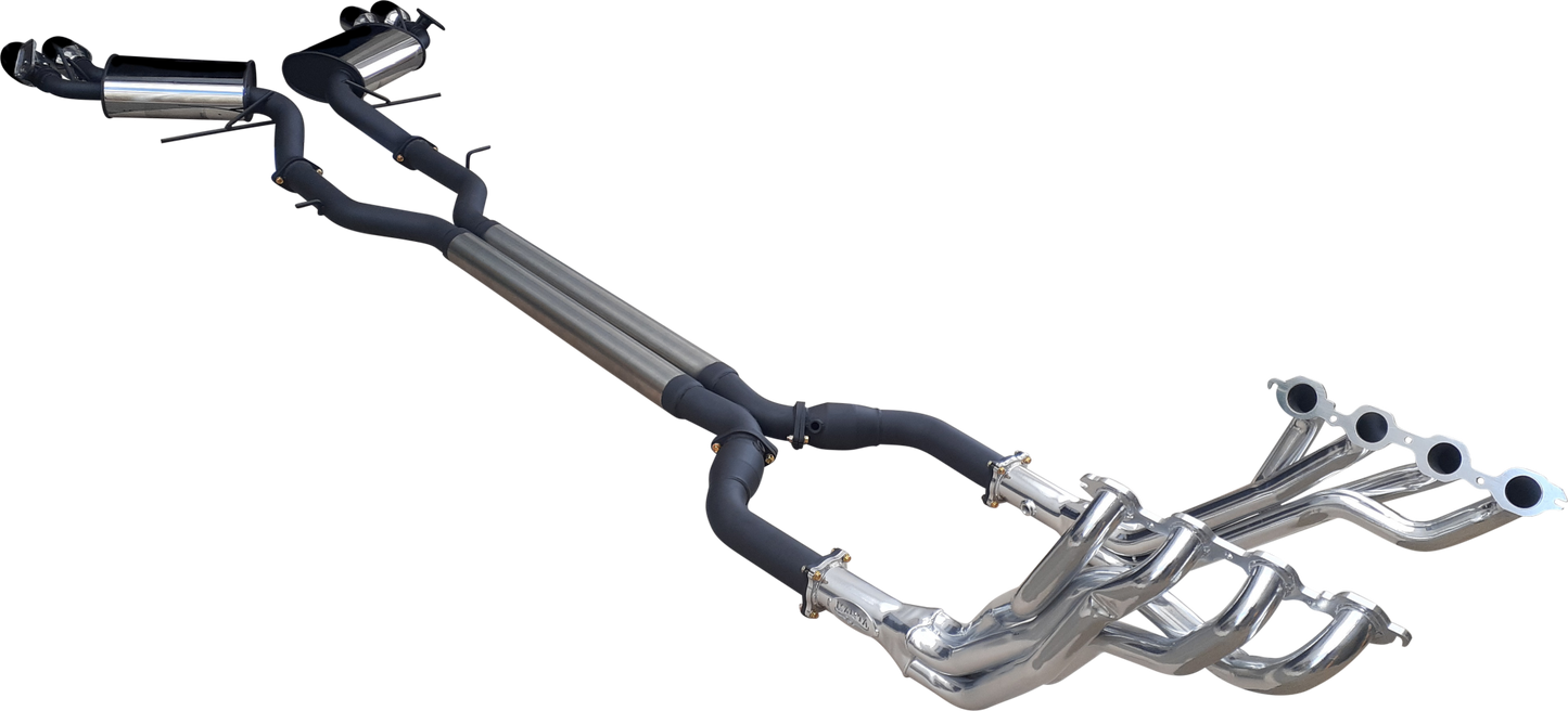 Manta | Twin 3" Full Exhaust System with 1 7/8" Headers | Chevrolet Camaro 6th Gen 6.2L V8 Coupe | 2016–2022