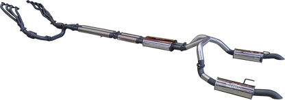Manta | Twin 3" Full Exhaust System with 1 3/4" Headers | Chevrolet Silverado 1500 6.2L V8 Ute | 2022–2024