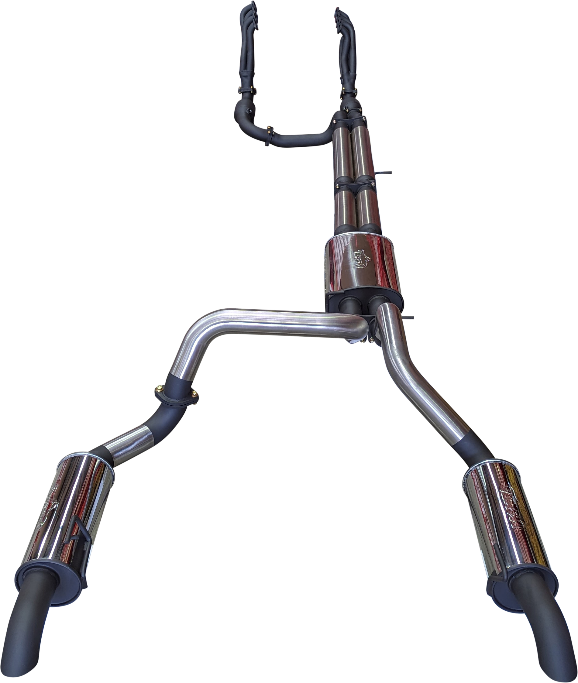 Manta | Twin 3" Full Exhaust System with 1 3/4" Headers | Chevrolet Silverado 1500 6.2L V8 Ute | 2022–2024