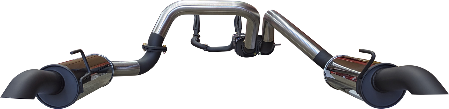 Manta | Twin 3" Full Exhaust System with 1 3/4" Headers | Chevrolet Silverado 1500 6.2L V8 Ute | 2022–2024
