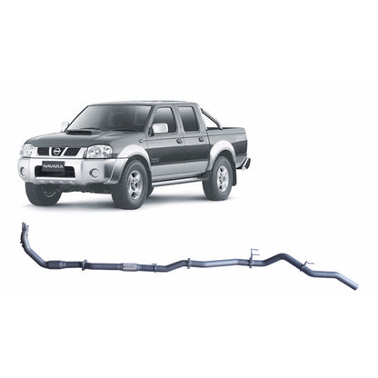 Redback Extreme Duty - Nissan Navara D22 (2007 - 2015) 2.5L Performance Exhaust System