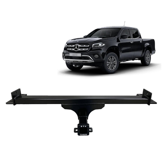 BTA MercedesBenz XClass Ute (03/2017 05/2020) Heavy Duty Towbar 3500/350kg Capacity with Bumper Compatibility