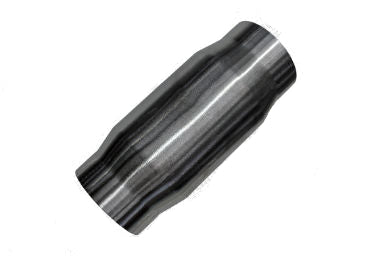 Mercury - 2.1/2" x 8" S/S ROUND METAL BULLET CAT EURO4 200CPI