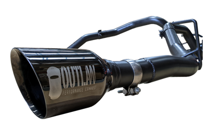 Outlaw 4x4 - RAM DT 1500 2019-2022 Catback Exhaust System (Shadow Chrome Tips)