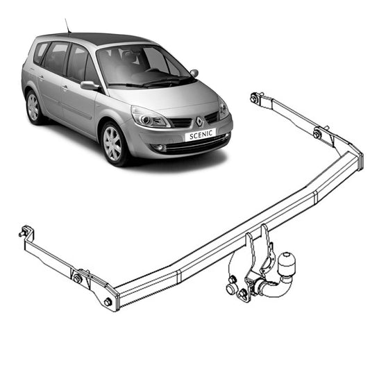 TAG - Renault Grand Scénic, Scénic (2003-On) MPV European Towbar