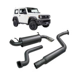 Redback 4x4 - Suzuki Jimny 3-Door (2018 - on) 2.5" Cat Back Exhaust with Muffler