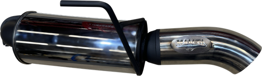 Manta | 3″ Rear Muffler with 4″ Dump Tip | Toyota Landcruiser 300 Series V6 FJA300R Wagon 2021–2025