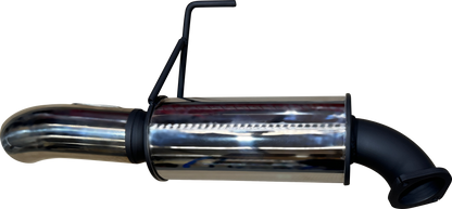 Manta | 3″ Rear Muffler with 4″ Dump Tip | Toyota Landcruiser 300 Series V6 FJA300R Wagon 2021–2025