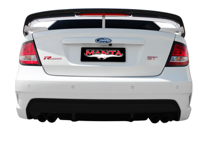 Manta | Twin 3″ Full Exhaust System with Extractors Hotdog/Muffler | Ford FG GT 5.0L V8 Sedan 2010–2016