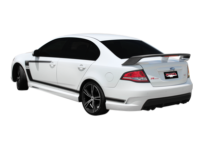 Manta | Twin 3″ Full Exhaust System with Extractors Hotdog/Muffler | Ford FG GT 5.0L V8 Sedan 2010–2016