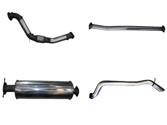 Manta | 3″ Turbo Back Without Cat With Muffler | Ford PX2 Ranger 3.2L Ute 2015–2022