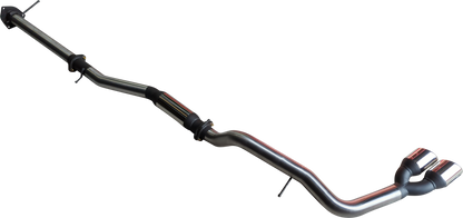 Manta - Ford Ranger Next Gen T6.2 V6 - DPF Back - 3" Single Stainless Exhaust with Twin Tip Side Exit- with Centre Hotdog