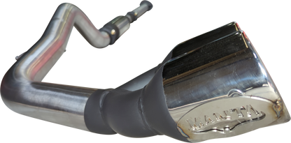Manta - Ford Ranger Next Gen T6.2 V6 - DPF Back - 3" Single Stainless Exhaust with Twin Tip Side Exit- with Centre Hotdog